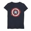 Licensed Character Girls 7-16 Marvel Avengers Endgame Captain America Spray Paint Logo Tee Athletic Heather -Licensed Character Shop unnamed file 44093