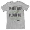 Licensed Character Men's DC Comics The Batman "If You Are Justice Please Do Not Lie" Tee -Licensed Character Shop unnamed file 44102