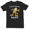 Licensed Character Big & Tall Garfield Father's Day "World's Greatest Dad!!!" Tee -Licensed Character Shop unnamed file 44137
