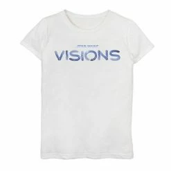 Licensed Character Girls 7-16 Star Wars Visions Title Logo Graphic Tee Navy -Licensed Character Shop unnamed file 44140
