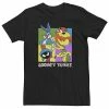Licensed Character Big & Tall Looney Tunes Portrait Panels Tee -Licensed Character Shop unnamed file 44145