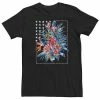 Licensed Character Big & Tall Americana Floral American Flag Tee -Licensed Character Shop unnamed file 44168
