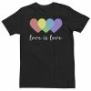 Licensed Character Big & Tall Fifth Sun "Love Is Love" Pastel Heart Tee -Licensed Character Shop unnamed file 44200