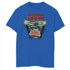 Licensed Character Boys 8-20 Looney Tunes Halloween Bugs Madhouse Of Malice Hare Raising Tee Royal -Licensed Character Shop unnamed file 44243