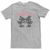 Licensed Character Disney's Mickey & Minnie Just Married Juniors' Boyfriend Tee White -Licensed Character Shop unnamed file 44246