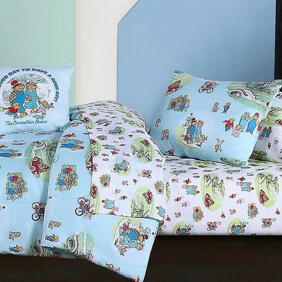 Licensed Character Berenstain Bears Good Days Ahead Comforter Set With Shams 4 Licensed Character Berenstain Bears Good Days Ahead Comforter Set With Shams - Image 2