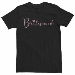 Licensed Character Disney's Mickey Mouse Bridesmaid Juniors' Boyfriend Tee White -Licensed Character Shop unnamed file 44251