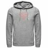 Licensed Character Men's DC Comics Superman Red Line Art Logo Hoodie -Licensed Character Shop unnamed file 44302
