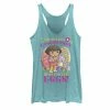 Licensed Character Juniors' Nickelodeon Dora The Explorer Hunt For The Eggs Easter Themed Tank Top -Licensed Character Shop unnamed file 44318
