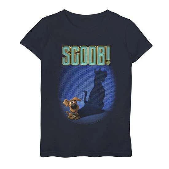 Licensed Character Girls 7-16 Scoob 2020 Scoob An Shadow Silhouette Graphic Tee Black 5 Licensed Character Girls 7-16 Scoob 2020 Scoob An Shadow Silhouette Graphic Tee Black - Image 3