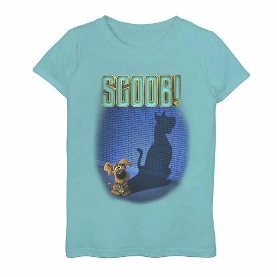 Licensed Character Girls 7-16 Scoob 2020 Scoob An Shadow Silhouette Graphic Tee Black 6 Licensed Character Girls 7-16 Scoob 2020 Scoob An Shadow Silhouette Graphic Tee Black - Image 4