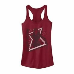 Licensed Character Juniors' Marvel Widow's Bite Tank Top Scarlet