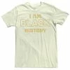 Licensed Character Men's I Am Black History Text Tee -Licensed Character Shop unnamed file 44367