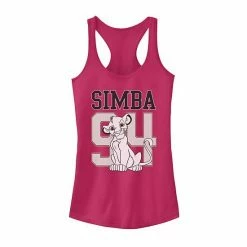 Licensed Character Disney's The Lion King Juniors' Simba 94 Graphic Tank Raspberry