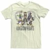 Licensed Character Men's Kingdom Hearts Heart Background Group Shot Tee -Licensed Character Shop unnamed file 44406
