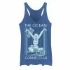 Licensed Character Disney's Moana Juniors' Ocean Connection Poster Graphic Tank Royal Heather -Licensed Character Shop unnamed file 44436