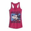 Licensed Character Juniors' Disney Mickey Mouse Comic Portrait Tank Raspberry -Licensed Character Shop unnamed file 44485