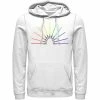Licensed Character Men's Star Wars Pride Rainbow Lightsabers Hoodie -Licensed Character Shop unnamed file 44499