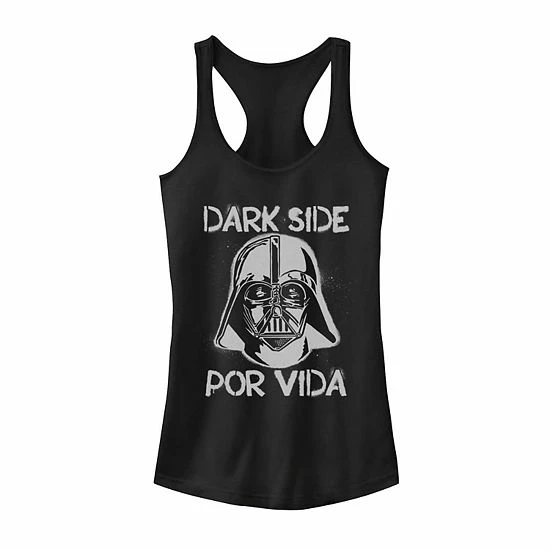 Licensed Character Juniors'Star Wars Vader Dark Side Por Vida For Life Tank Indigo 3 Licensed Character Juniors'Star Wars Vader Dark Side Por Vida For Life Tank Indigo