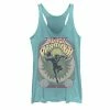 Licensed Character Juniors' Marvel Black Panther Vintage 70's Poster Style Graphic Tank Tahiti Blue