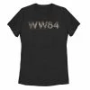 Licensed Character Juniors' DC Comics Wonder Woman 84 Glitch Logo Fill Graphic Tee -Licensed Character Shop unnamed file 44547