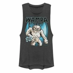 Licensed Character Juniors' Star Wars: The Rise Of Skywalker Wampa Muscle Tank Denim Heather -Licensed Character Shop unnamed file 44583