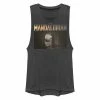 Licensed Character Juniors' Star Wars The Mandalorian The Child Aka Baby Yoda The First Meeting Muscle Tank Charcoal -Licensed Character Shop unnamed file 44602