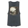 Licensed Character Juniors' Star Wars The Mandalorian The Child Aka Baby Yoda The Scene Muscle Tank Charcoal -Licensed Character Shop unnamed file 44620