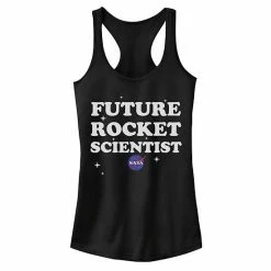 Licensed Character Juniors' NASA "Future Rocket Scientist" Tank Top Charcoal -Licensed Character Shop unnamed file 44639