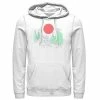 Licensed Character Men's Cali Bear Mountains With Neon Trees Line Sketch Hoodie -Licensed Character Shop unnamed file 44641