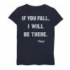 Licensed Character Girls 7-16 If You Fall I Will Be There Graphic Tee Purple Heather -Licensed Character Shop unnamed file 44646