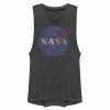Licensed Character Juniors' NASA Classic Logo Muscle Tee Charcoal -Licensed Character Shop unnamed file 44662