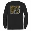 Licensed Character Men's MTV Logo Cheetah Print Tee -Licensed Character Shop unnamed file 44672