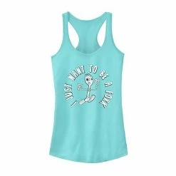 Licensed Character Juniors' Disney / Pixar Toy Story 4 "I Just Want To Be A Fork" Tank Top Black -Licensed Character Shop unnamed file 44748