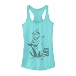 Licensed Character Juniors' Disney's Aladdin Abu Side Kick Tank Top Banana