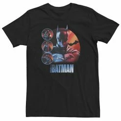 Licensed Character Big & Tall DC Comics Batman Bat Trio Logo Tee