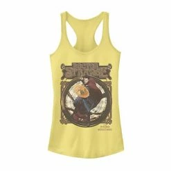 Licensed Character Juniors' Marvel Doctor Strange In The Multiverse Of Madness Retro Seal Tank Top Indigo -Licensed Character Shop unnamed file 44840