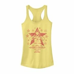 Licensed Character Juniors' Marvel Doctor Strange In The Multiverse Of Madness America Chavez Doodle Tank Top Banana