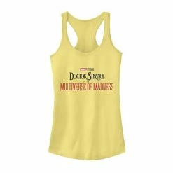 Licensed Character Juniors' Marvel Doctor Strange In The Multiverse Of Madness Logo Tank Top Cancun