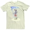 Licensed Character Men's Kingdom Hearts Sora With Flag Watercolor Tee -Licensed Character Shop unnamed file 44884