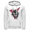 Licensed Character Men's Marvel Venom Big V Face Paint Splatter Hoodie -Licensed Character Shop unnamed file 44902