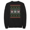 Licensed Character Men's Star Wars R2-D2 Ugly Christmas Sweater Rebel Sweatshirt Black