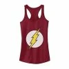 Licensed Character Juniors DC Comics The Flash Large Classic Chest Logo Tank -Licensed Character Shop unnamed file 44958