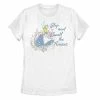 Licensed Character Disney's Alice In Wonderland Juniors' Stop & Smell Flowers Graphic Tee