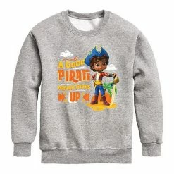 Licensed Character Boys 8-20 Santiago Of The Seas Pirate Graphic Sweatshirt Gray -Licensed Character Shop unnamed file 4500