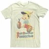 Licensed Character Men's Disney Pinocchio Vintage Portrait Tee Natural