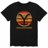Licensed Character Men's Yellowstone Patterned Y Tee White -Licensed Character Shop unnamed file 45086