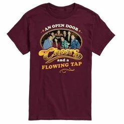 Licensed Character Men's Cheers Open Door Tap Tee Dark Brown -Licensed Character Shop unnamed file 45091