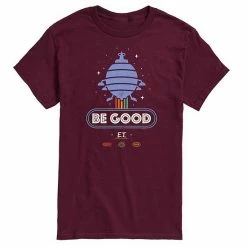 Licensed Character Men's ET Be Good Ship Tee Dark Brown -Licensed Character Shop unnamed file 45144