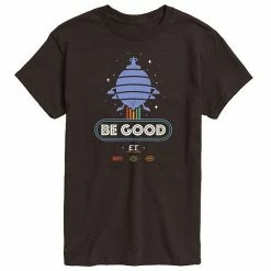Licensed Character Men's ET Be Good Ship Tee Dark Brown -Licensed Character Shop unnamed file 45145